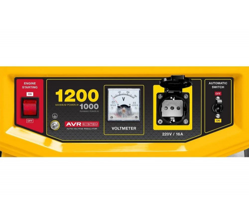STEHER 1200 Вт, бензиновый генератор (GS-1500) STEHER 1200 Вт, бензиновый генератор (GS-1500)