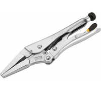 Зажим с фиксатором TOLSEN 230 мм, тонконосый TT10053