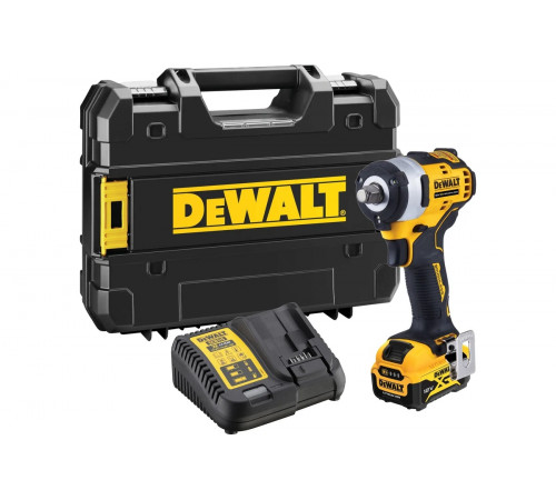 Бесщёточный импульсный гайковерт Dewalt 12 В XR DCF901P1-QW