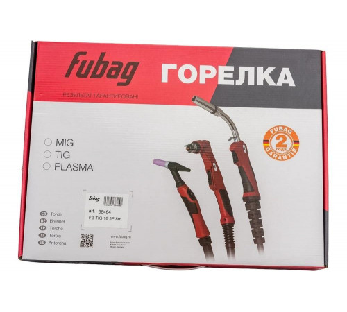Горелка FB TIG 18 5P 8 м FUBAG 38464 Горелка FB TIG 18 5P 8 м FUBAG 38464