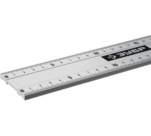 Усиленная алюминиевая линейка ЗУБР Апл 2 м 34384-200