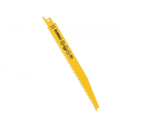 Полотно пильное по дереву (203 мм; шаг зубьев 2.4-4 мм) 5 шт. DEWALT DT 2402