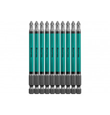 Профессиональные биты Kraftool (PZ2, 100 мм, 10 шт.) 26124-2-100-10