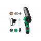 Пила цепная аккумуляторная Zitrek GreenSaw 12 (12 В, 1.5 Ач Li-ion аккумулятор 2 шт, ЗУ) 082-1859