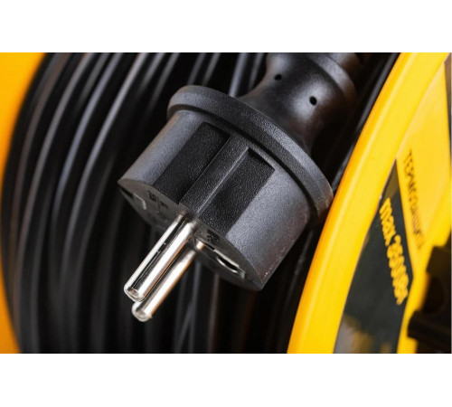 Удлинитель на катушке с термозащитой 4х50м УК50 3х1.5 IP44 IEK Industrial plus WKP15-16-04-50-44 280615 Удлинитель на катушке с термозащитой 4х50м УК50 3х1.5 IP44 IEK Industrial plus WKP15-16-04-50-44 280615