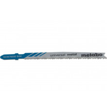 Пилки по стали и цветным металлам T123X (74 мм, progressiv, HSS, 25 шт.) Metabo 623620000