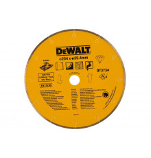 Диск алмазный по камню (254х25,4 мм) для плиткореза D24000 DEWALT DT 3734