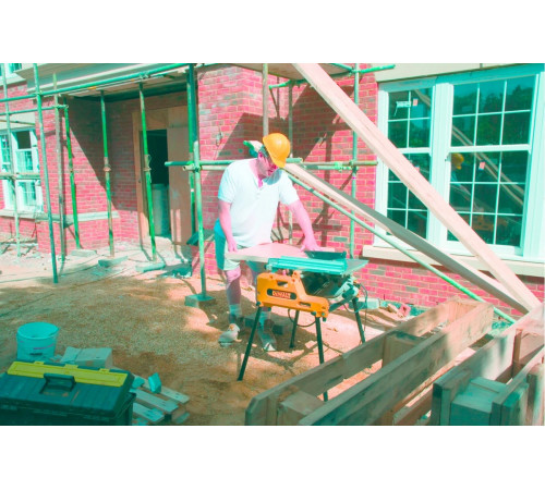 Комбинированная торцовочная пила DEWALT DW 743 N