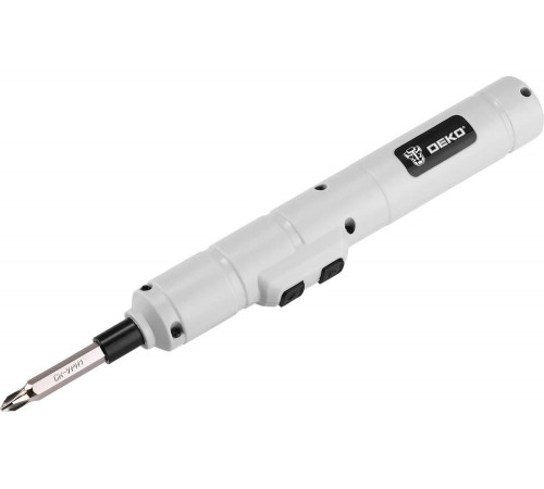 Аккумуляторная отвертка DEKO DKS4-Li + набор бит 10 шт 065-0662