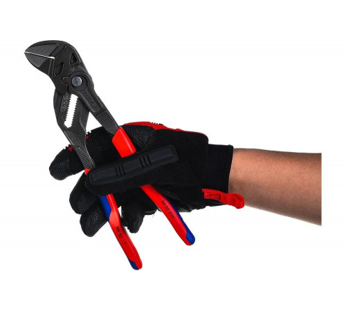 Переставные клещи KNIPEX 52 м, 250 мм, серые, 2К ручки KN-8602250 Переставные клещи KNIPEX 52 м, 250 мм, серые, 2К ручки KN-8602250