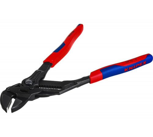 Переставные клещи KNIPEX 52 м, 250 мм, серые, 2К ручки KN-8602250 Переставные клещи KNIPEX 52 м, 250 мм, серые, 2К ручки KN-8602250