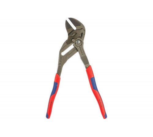 Переставные клещи KNIPEX 52 м, 250 мм, серые, 2К ручки KN-8602250 Переставные клещи KNIPEX 52 м, 250 мм, серые, 2К ручки KN-8602250