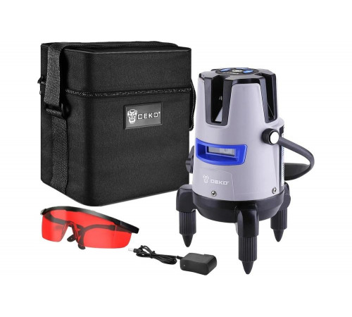 Лазерный самовыравнивающийся уровень DEKO LL57 PRO SET 1 065-0103 Лазерный самовыравнивающийся уровень DEKO LL57 PRO SET 1 065-0103