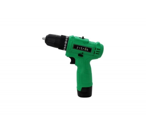 Аккумуляторная дрель-шуруповерт Zitrek Green 16.8-Li-ion (16.8В, Li-ion аккумулятор, бита) 063-4040