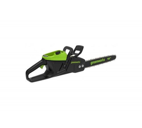 Аккумуляторная цепная пила Greenworks 60V, 40 см, бесщеточная, 2500 Вт, с 1хАКБ 4 Ач и ЗУ 2008907UB Аккумуляторная цепная пила Greenworks 60V, 40 см, бесщеточная, 2500 Вт, с 1хАКБ 4 Ач и ЗУ 2008907UB