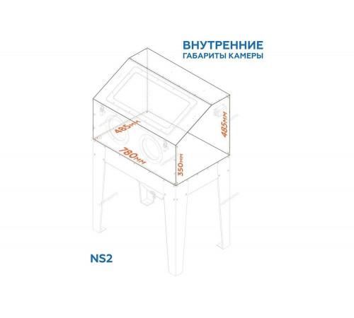 Пескоструйная камера NORDBERG NS2 Пескоструйная камера NORDBERG NS2