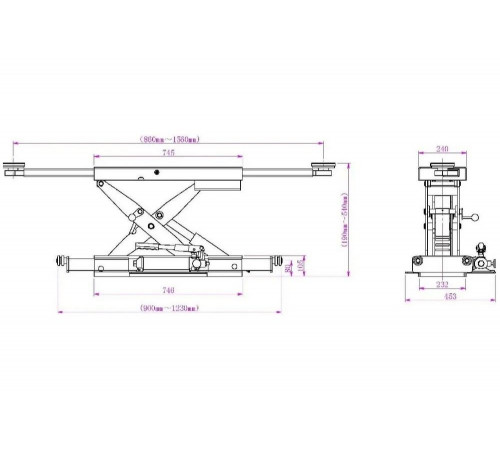 Траверса KraftWell KRWJ2N Траверса KraftWell KRWJ2N