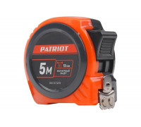 Рулетка Patriot MTP-5-19, ABS-корпус, 5м19 мм 350005019