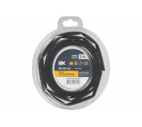 Термоусадочная трубка IEK ТТУ нг-ls 4/2 черная (2м/упак) UDR12-004-002-002-K02-T