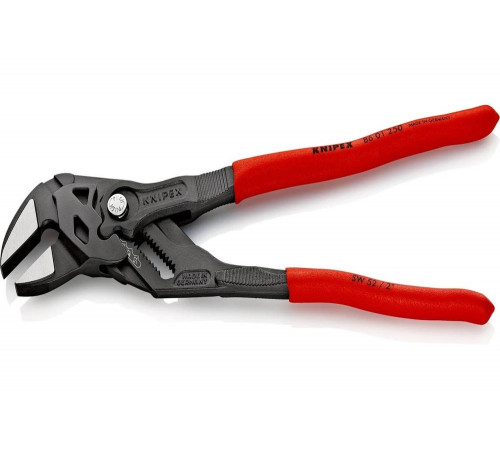 Переставные клещи KNIPEX 52 мм 2, L-250 мм, серые, 1-к ручки, подвес KN-8601250SB Переставные клещи KNIPEX 52 мм 2, L-250 мм, серые, 1-к ручки, подвес KN-8601250SB