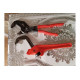 Переставные клещи KNIPEX 52 мм 2, L-250 мм, серые, 1-к ручки, подвес KN-8601250SB