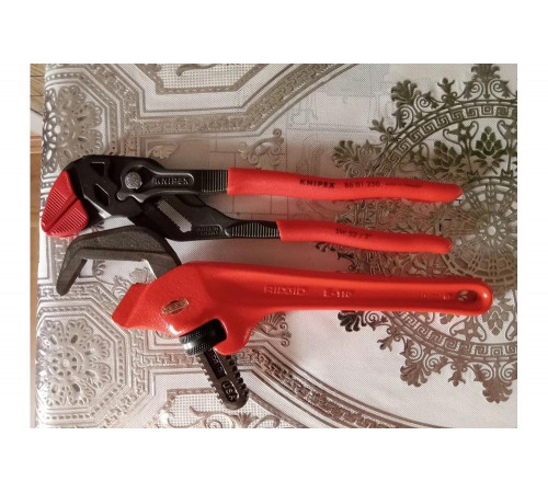 Переставные клещи KNIPEX 52 мм 2, L-250 мм, серые, 1-к ручки, подвес KN-8601250SB Переставные клещи KNIPEX 52 мм 2, L-250 мм, серые, 1-к ручки, подвес KN-8601250SB
