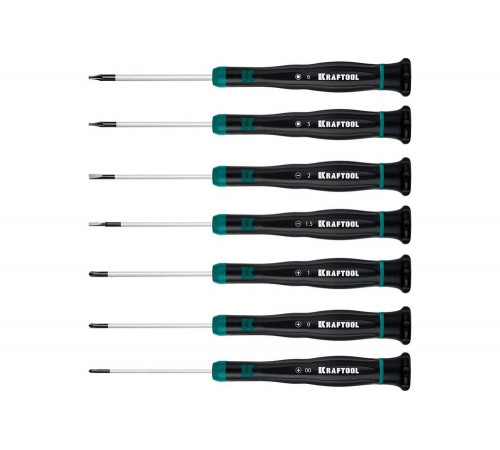 Набор отверток KRAFTOOL Precision 7 предметов 25686 Набор отверток KRAFTOOL Precision 7 предметов 25686