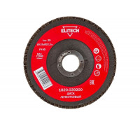 Диск лепестковый торцевой (125х22.2 мм; P100) для УШМ Elitech 1820.039200