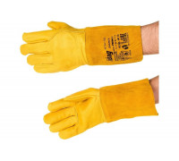 Сварочные краги FUBAG FWGN 8Y TIG, без подкладки, желтые 641183