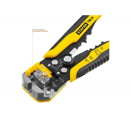 STAYER 0.2-6 мм², стриппер автоматический многофункциональный TS-X 22655 Professional STAYER 0.2-6 мм², стриппер автоматический многофункциональный TS-X 22655 Professional