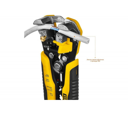 STAYER 0.2-6 мм², стриппер автоматический многофункциональный TS-X 22655 Professional STAYER 0.2-6 мм², стриппер автоматический многофункциональный TS-X 22655 Professional