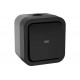 Переключатель одноклавишный IEK Tors с индикацией 10а ip55 ts102 графит TS-V10-1-10-55-K53