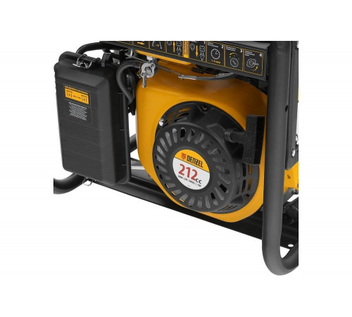 Бензиновый генератор Denzel PS-33E, 3,3 кВт, 230В, 15 л, электростартер 94537 Бензиновый генератор Denzel PS-33E, 3,3 кВт, 230В, 15 л, электростартер 94537