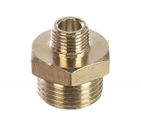 Переходник папа 1/8" - папа 3/8" 1222/3 290/3 M1/8*M3/8 GAV 23962