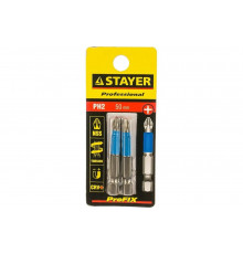 Биты (E 1/4"; PH 2; 50 мм; 2 шт.) STAYER 26203-2-50-02