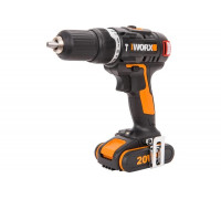 Ударная бесщеточная аккумуляторная дрель-шуруповерт WORX WX367.1