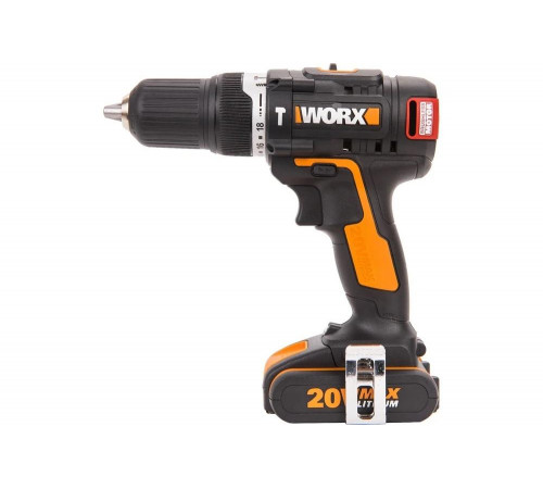 Ударная бесщеточная аккумуляторная дрель-шуруповерт WORX WX367.1 Ударная бесщеточная аккумуляторная дрель-шуруповерт WORX WX367.1