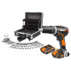 Ударная бесщеточная аккумуляторная дрель-шуруповерт WORX WX367.1