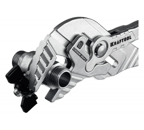 Клещи переставные-гаечный ключ KRAFTOOL Vise-Wrench X 300 мм 22069