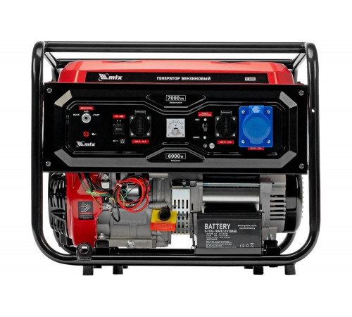 Генератор бензиновый MTX RS-9000E, 7 кВт, 230В, электростартер 946165