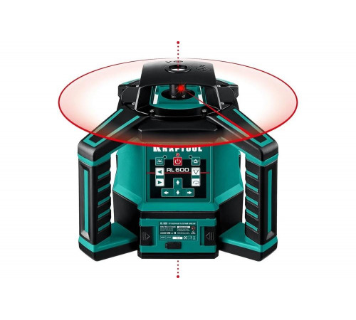 KRAFTOOL ротационный лазерный нивелир в кейсе RL600 34600_z01 Professional KRAFTOOL ротационный лазерный нивелир в кейсе RL600 34600_z01 Professional