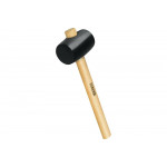 Чёрная резиновая киянка STAYER 225 г 20505-40