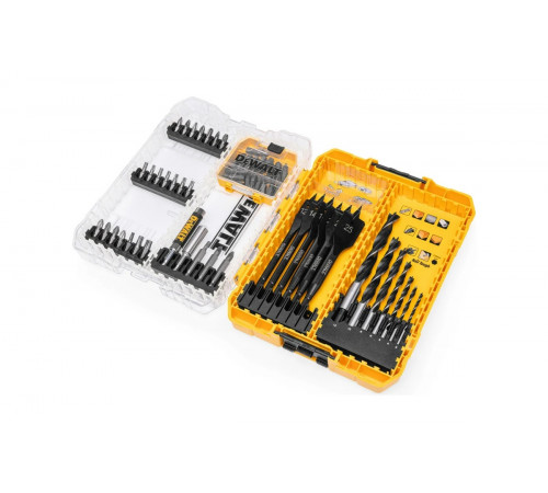 Набор сверл и бит по дереву TSTAK Medium 57 шт Dewalt DT70768-QZ