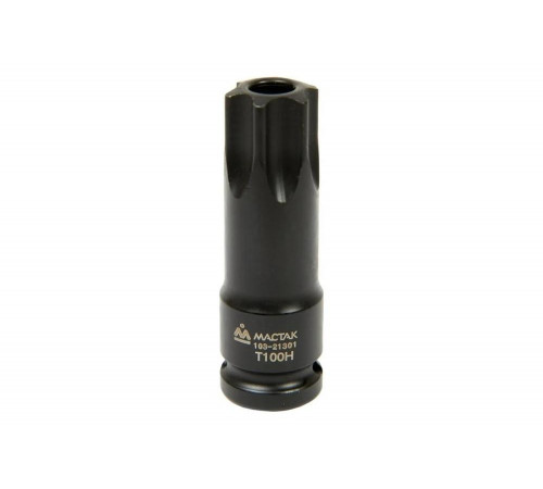 Насадка (бита) торцевая 1/2", TORX TR, T100H, L=78 мм, для шкива распредвала МАСТАК 103-21301 Насадка (бита) торцевая 1/2", TORX TR, T100H, L=78 мм, для шкива распредвала МАСТАК 103-21301