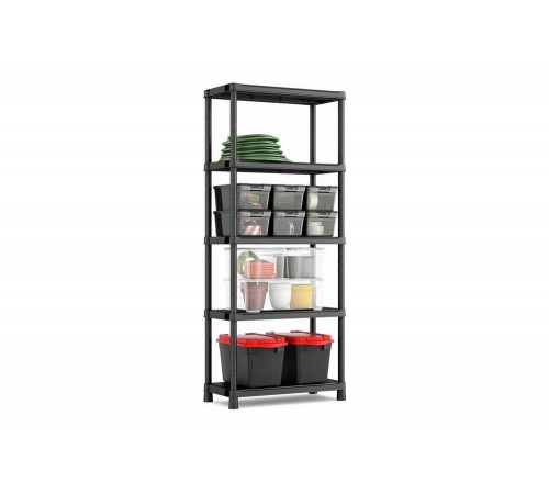 Стеллаж Keter PLUS-SHELF 80/5 SHELVES 241075 Стеллаж Keter PLUS-SHELF 80/5 SHELVES 241075