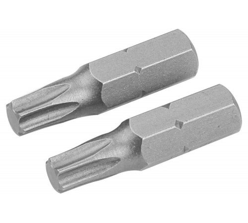 Набор вставок бит торцевых 1/4", Torx, T10, 25 мм, 2 шт TOLSEN TT20221 Набор вставок бит торцевых 1/4", Torx, T10, 25 мм, 2 шт TOLSEN TT20221