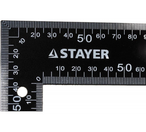 STAYER 300 х 37 х 1 мм, цельнометаллический, угольник столярный стальной 3435-30