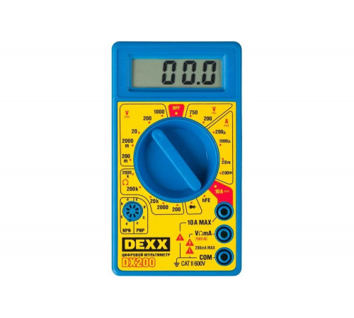 Цифровой мультиметр DEXX DX200 45300 Цифровой мультиметр DEXX DX200 45300