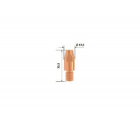 Наконечник контактный CuCrZr (25 шт; M10; 35 мм; 1.0 мм) FUBAG FB.CTM10.35-10