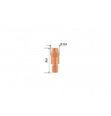 Наконечник контактный CuCrZr (25 шт; M10; 35 мм; 1.0 мм) FUBAG FB.CTM10.35-10